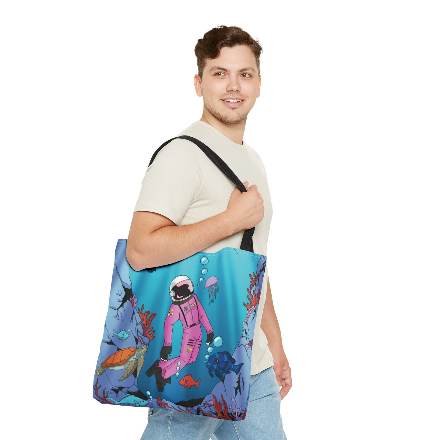 Underwater Exploration Tote Bag