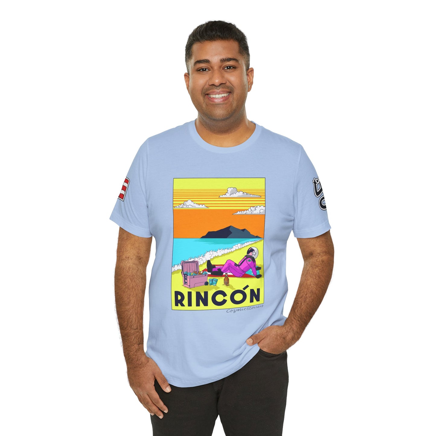 Cozmic in Rincon - Beach Vibes Unisex Tee