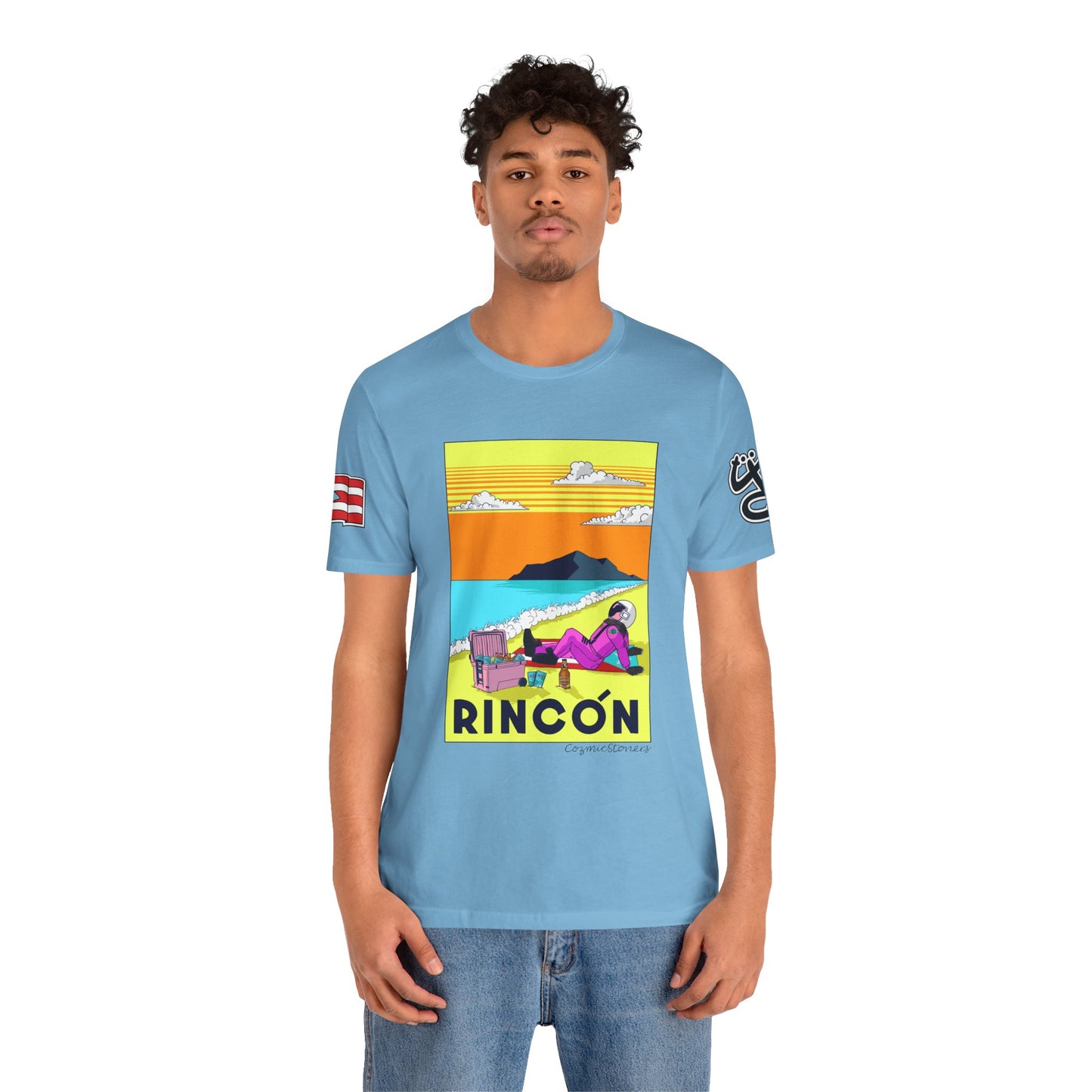 Cozmic in Rincon - Beach Vibes Unisex Tee
