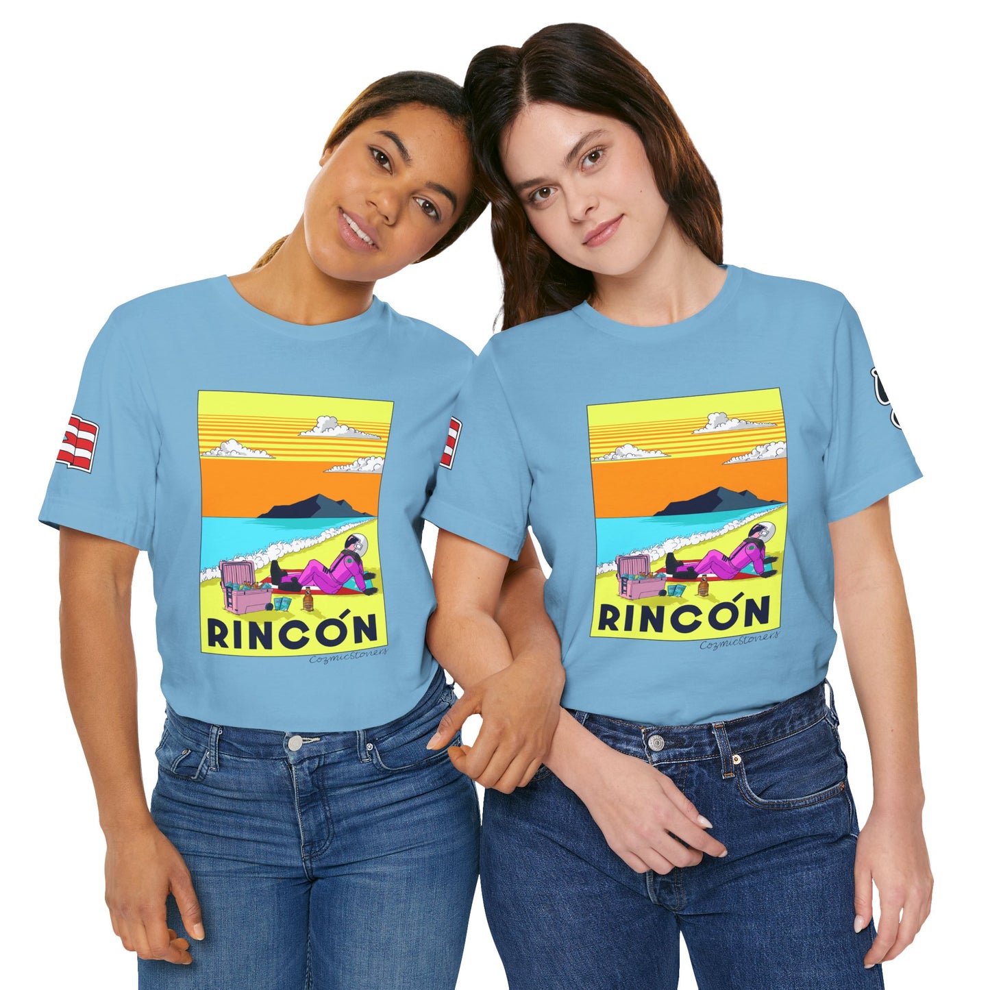 Cozmic in Rincon - Beach Vibes Unisex Tee