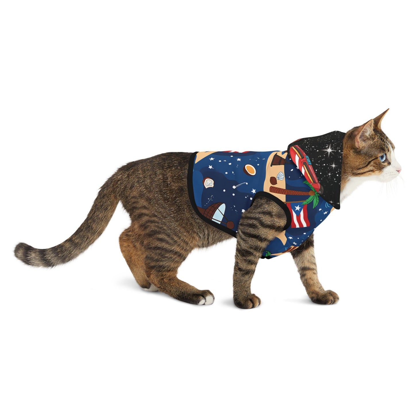 Sudadera con capucha para perro Cozmic