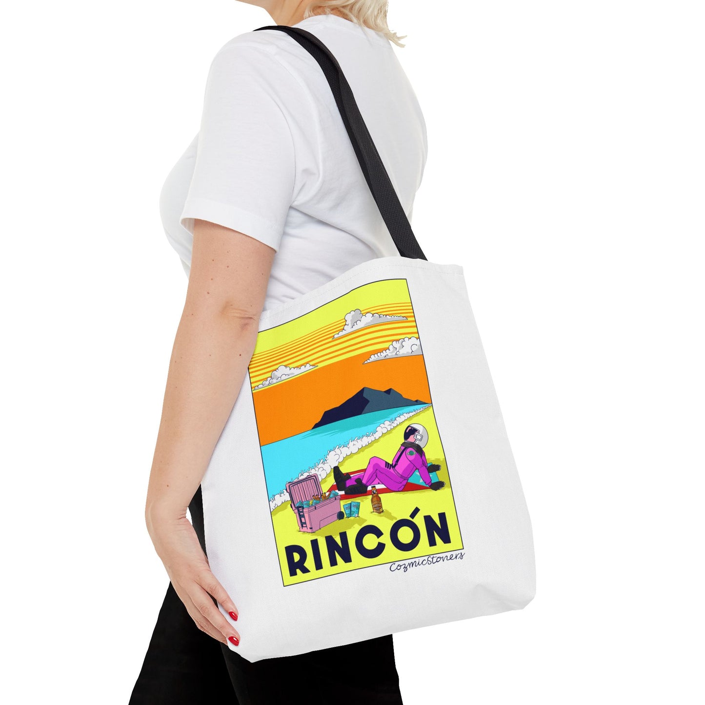 Bolsa de mano con Cozmic en Rincon Puerto Rico