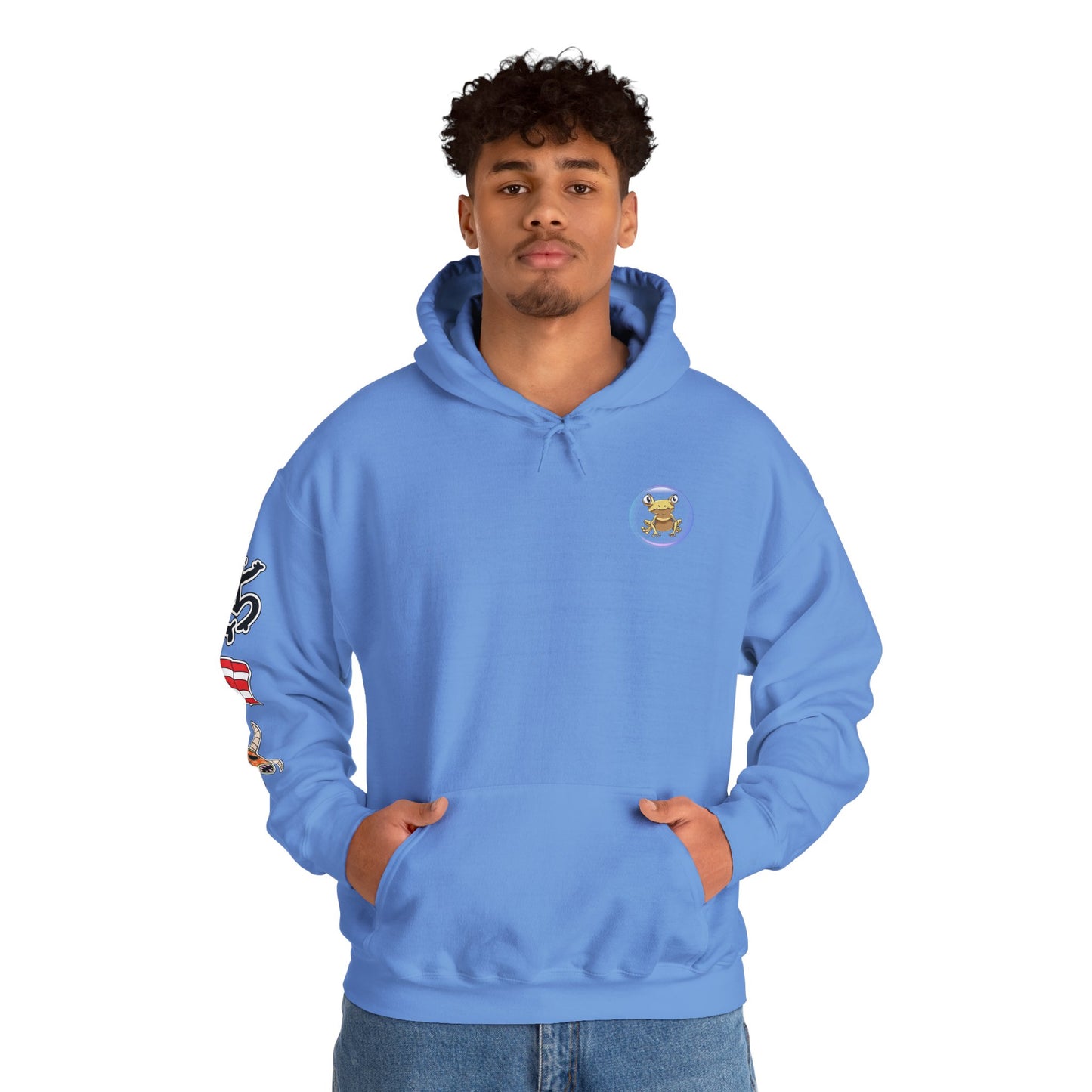 Sudadera con capucha Cozmic Explorando el océano en Puerto Rico Diseño