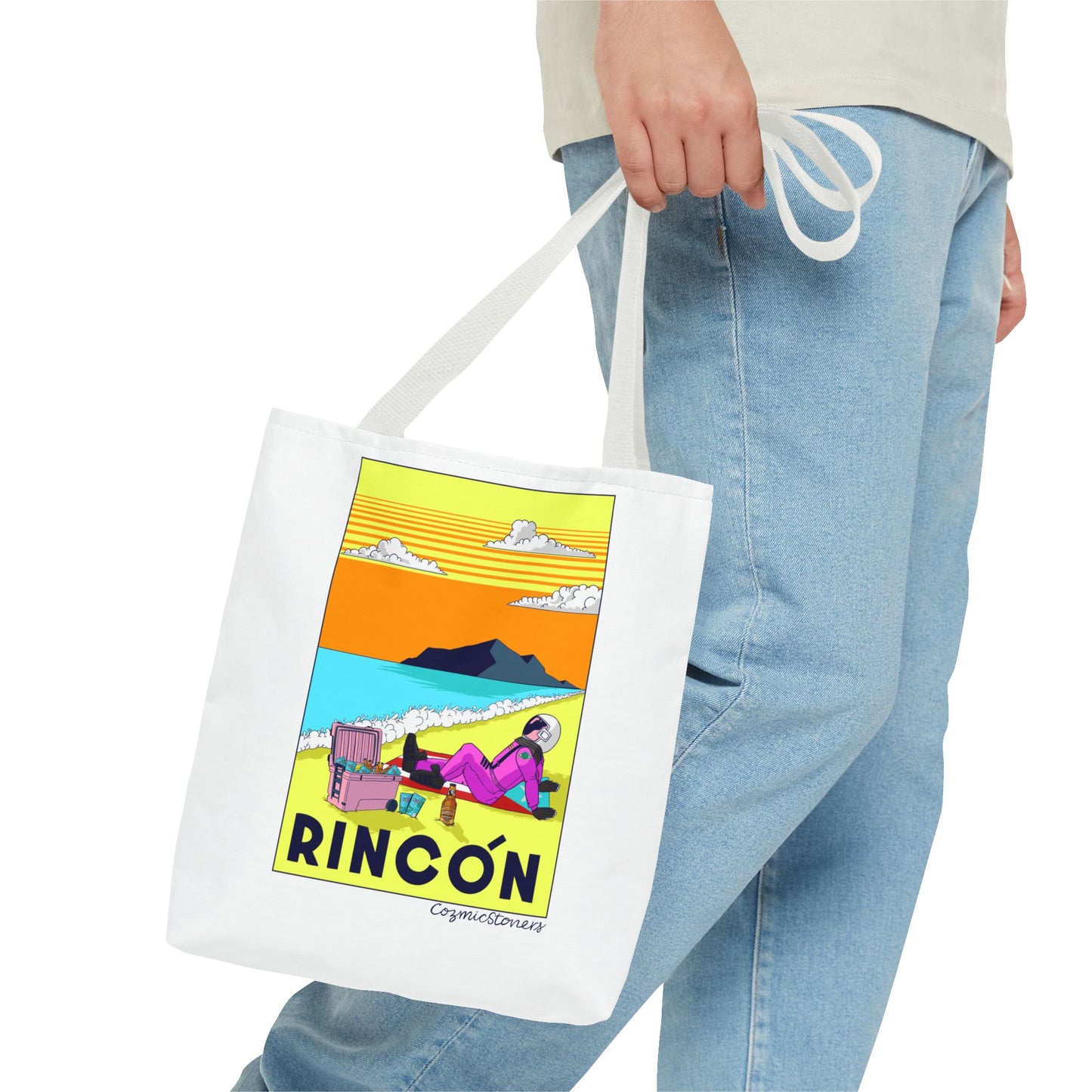 Bolsa de mano con Cozmic en Rincon Puerto Rico