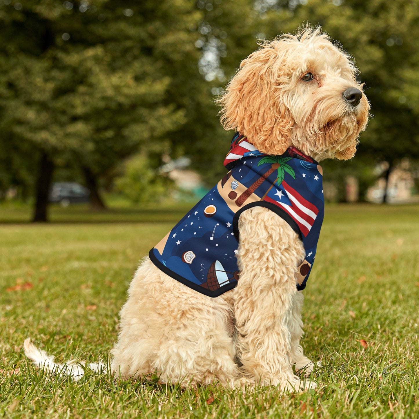 Sudadera con capucha para perro Cozmic