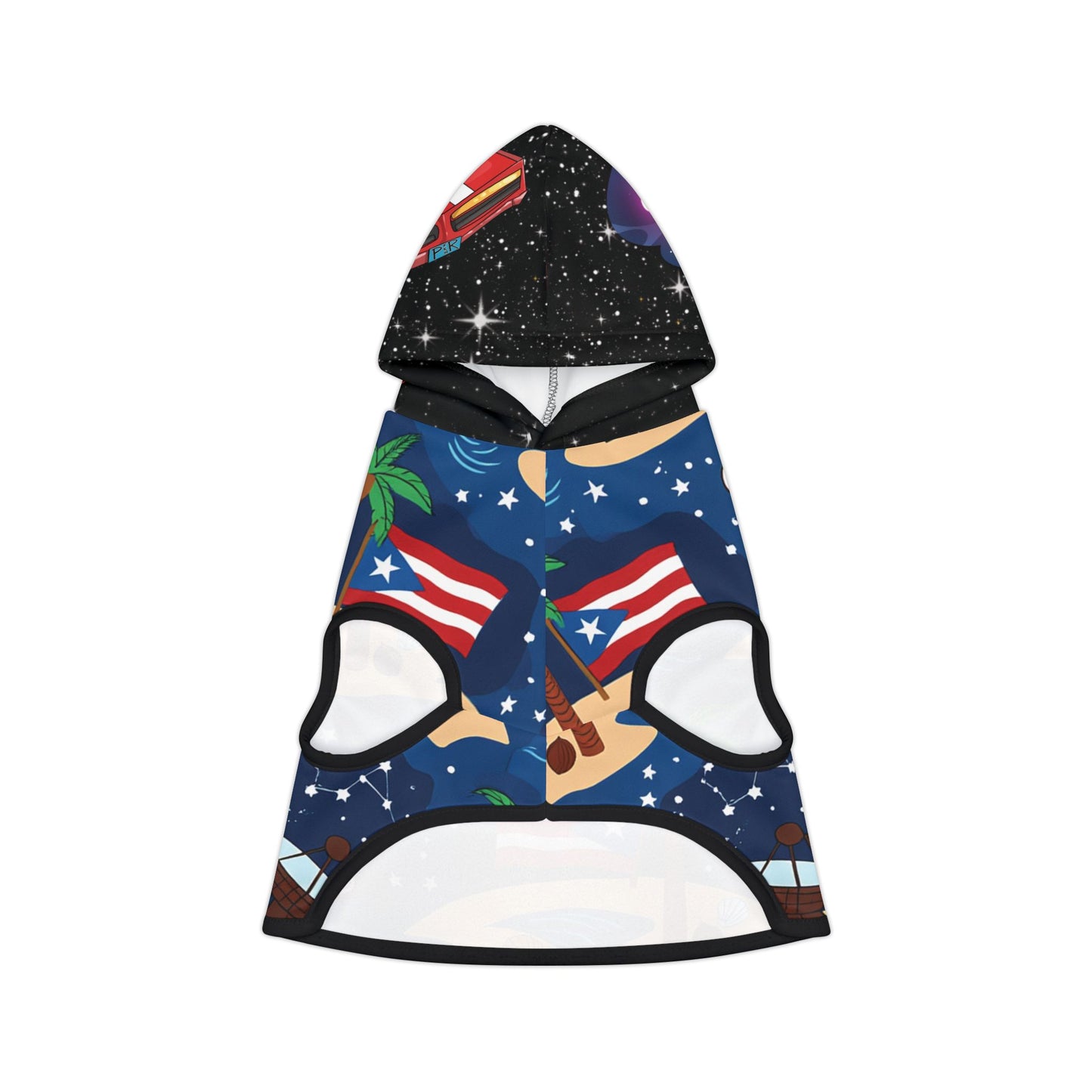 Sudadera con capucha para perro Cozmic
