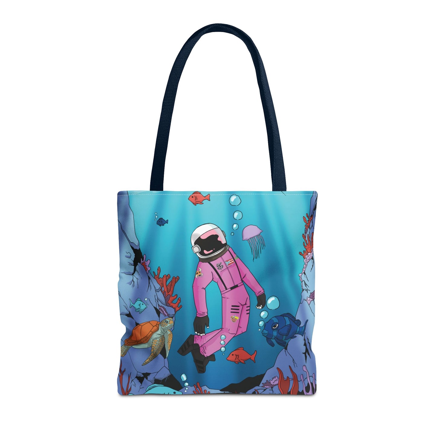 Underwater Exploration Tote Bag