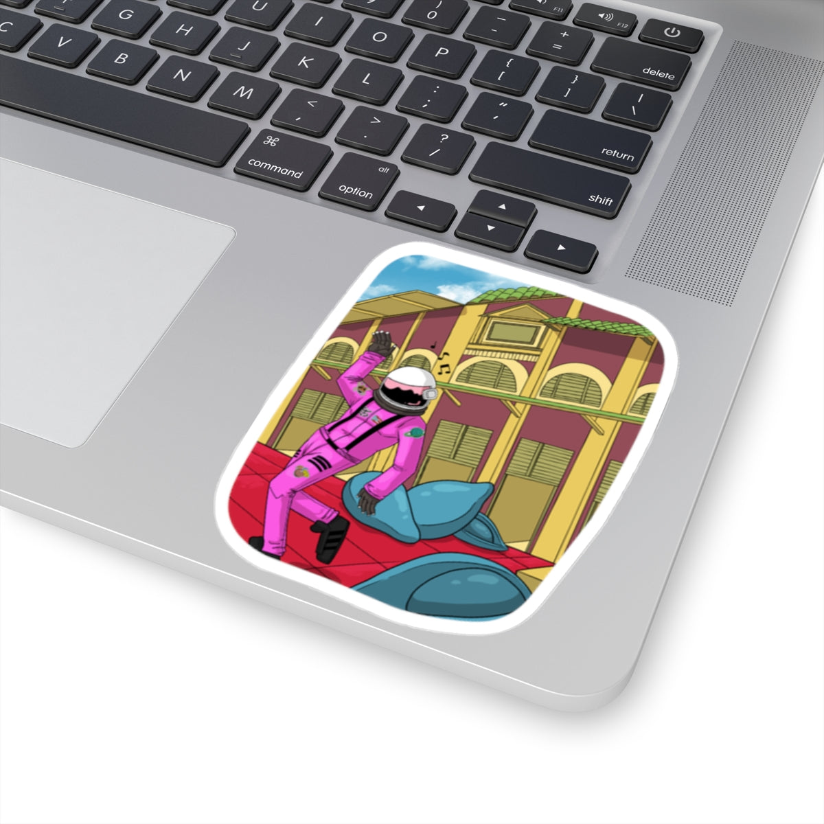 Dancing the Night Away in La Placita - sticker