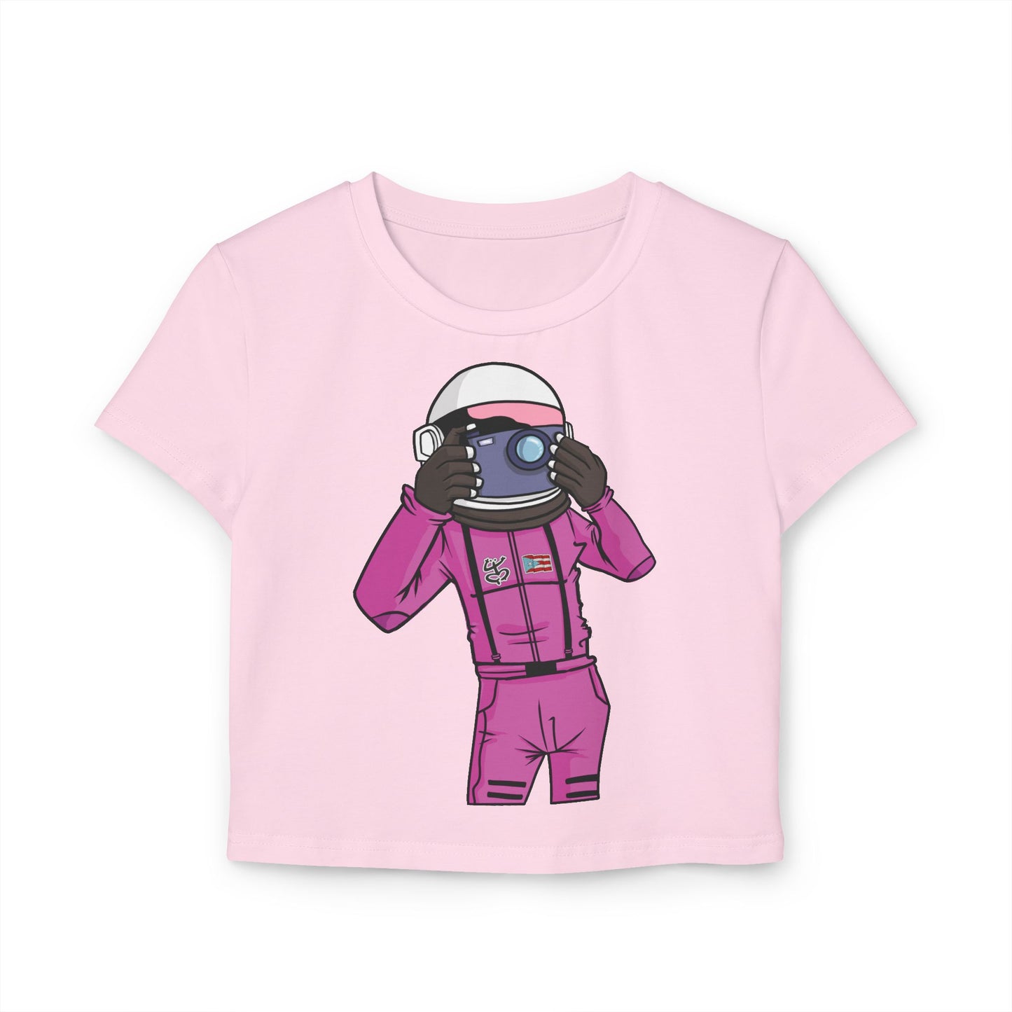 Crop Top Tee - Cozmic Taking Pictures