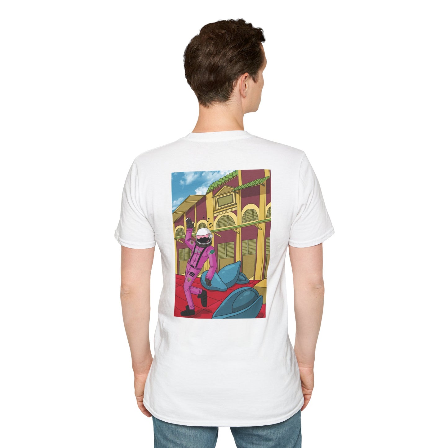 Dancing in La Placita Cozmic Unisex T-Shirt