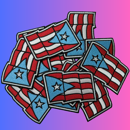 Parche de la bandera de Puerto Rico