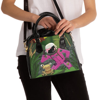 Cozmic Outer Space and in El Yunque - Shoulder Handbag