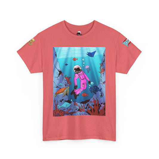 Explorando la vida marina de Puerto Rico Cozmic Tee