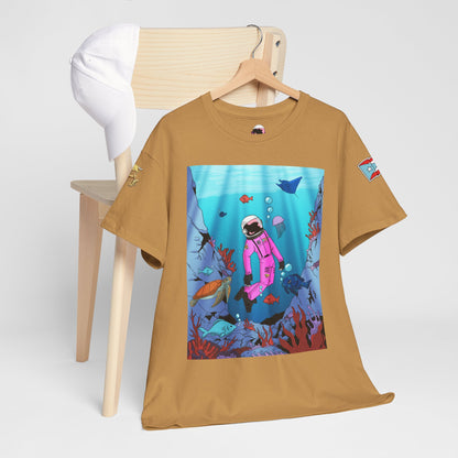 Explorando la vida marina de Puerto Rico Cozmic Tee