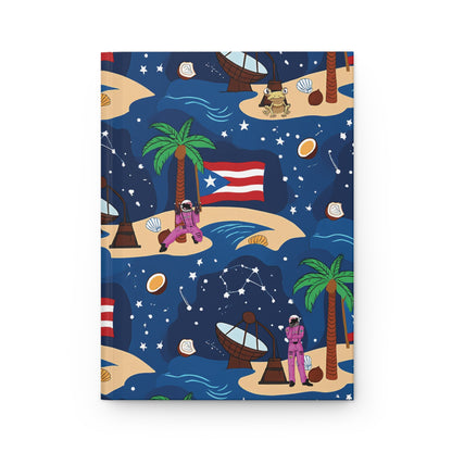 Cuaderno de notas del espacio cósmico
