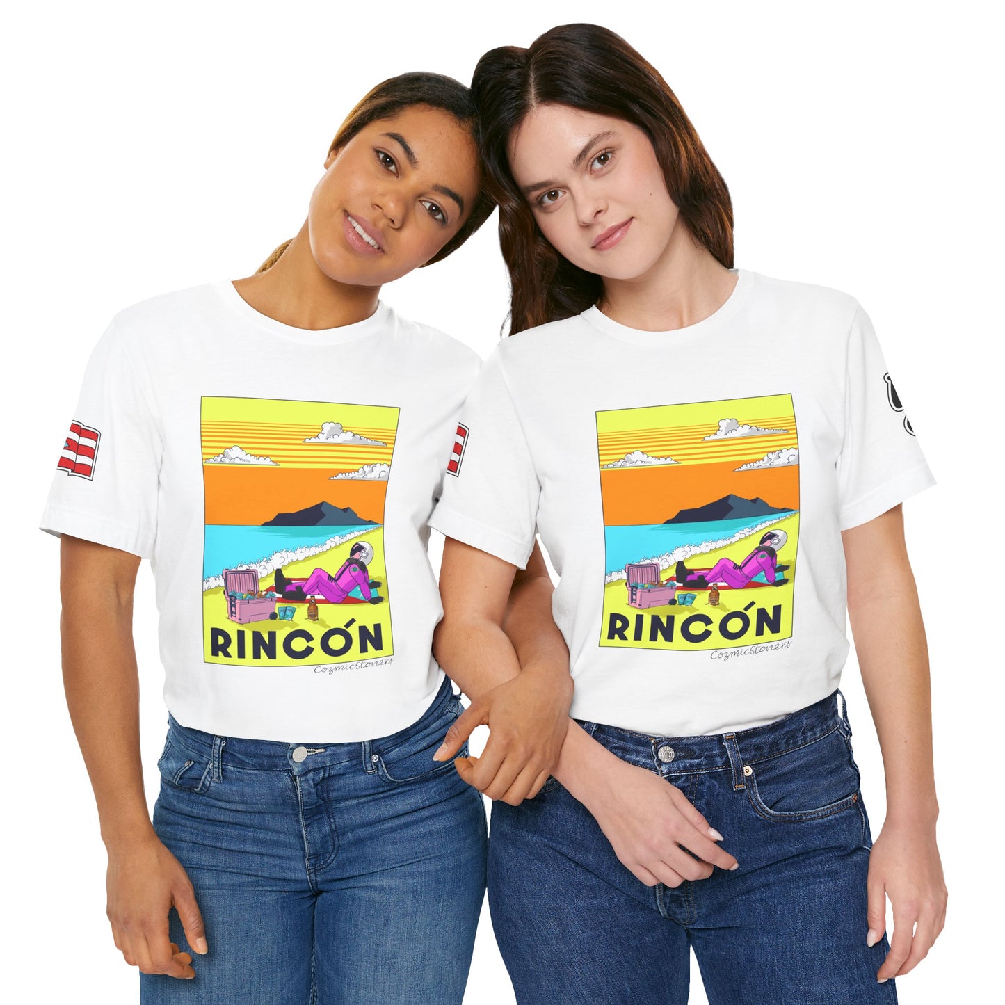 Camiseta unisex Cozmic en Rincon - Beach Vibes