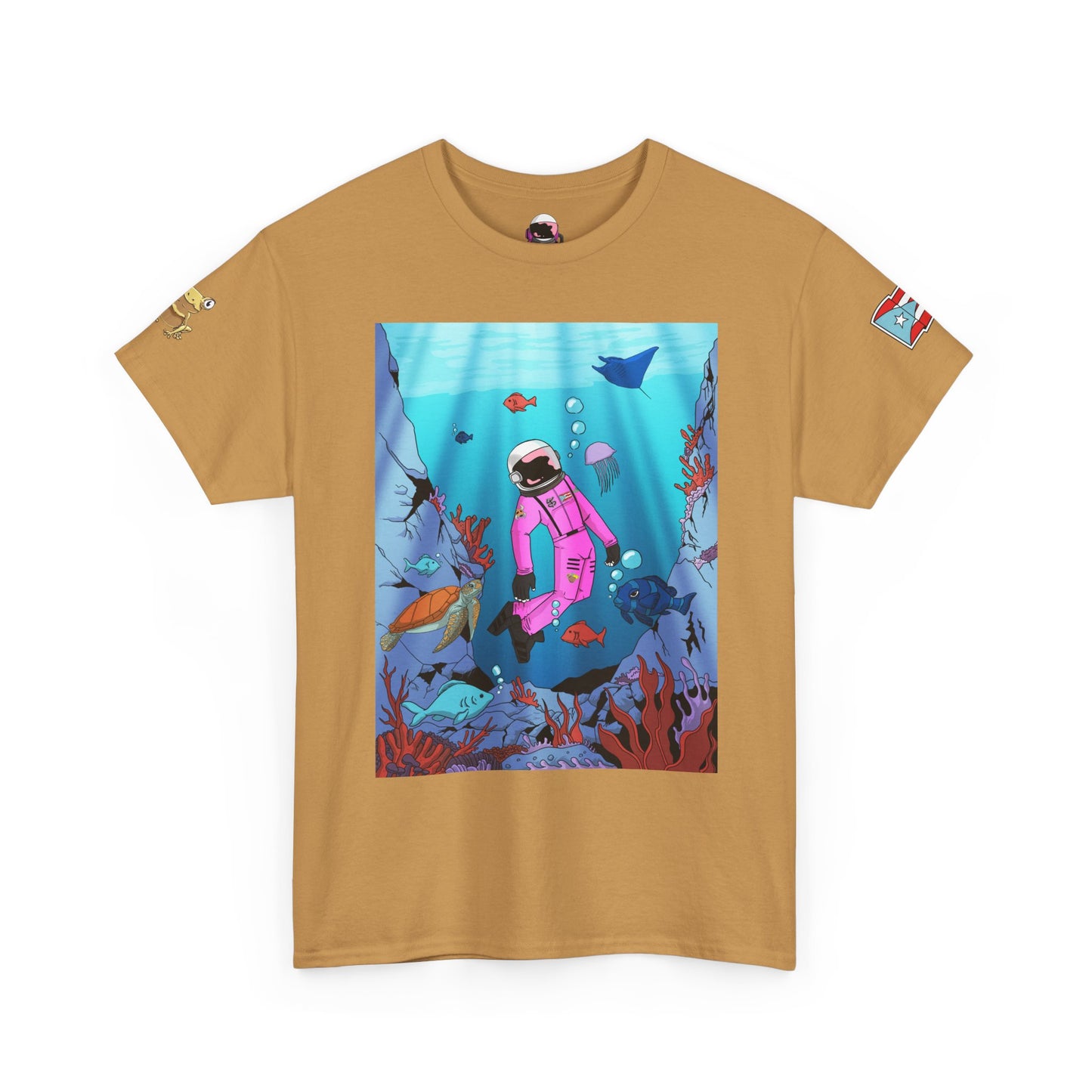 Explorando la vida marina de Puerto Rico Cozmic Tee
