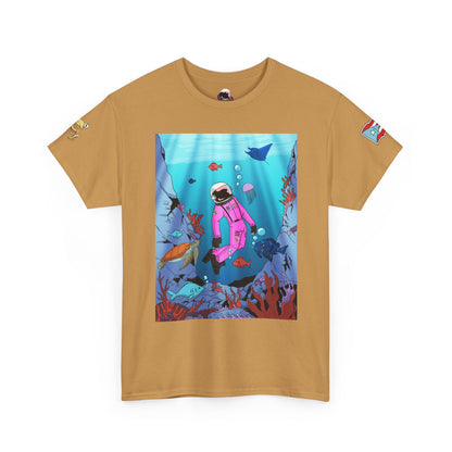 Explorando la vida marina de Puerto Rico Cozmic Tee