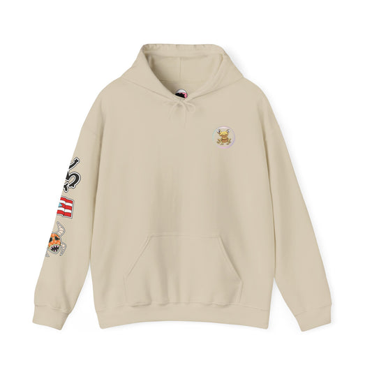 Sudadera con capucha Cozmic Explorando el océano en Puerto Rico Diseño