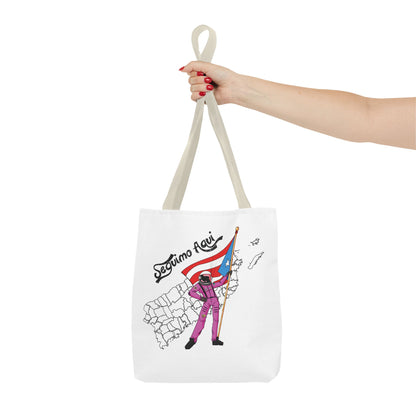 Sequimos Aquí Tote Bag