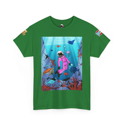 Explorando la vida marina de Puerto Rico Cozmic Tee