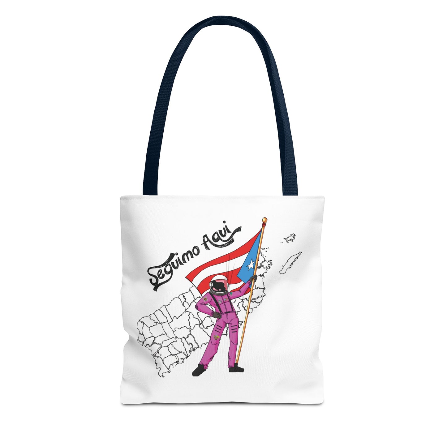 Sequimos Aquí Tote Bag