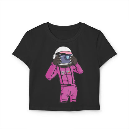 Crop Top Tee - Cozmic Taking Pictures