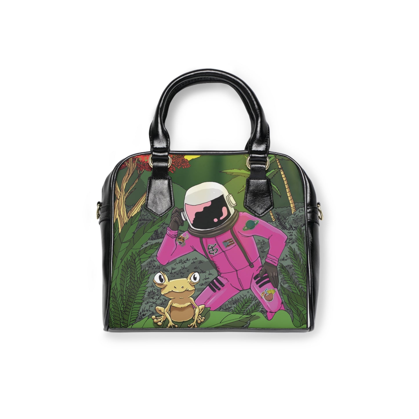 Cozmic Outer Space and in El Yunque - Shoulder Handbag