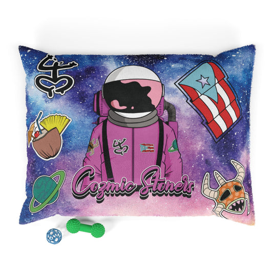 Cozmic Intergalactic Space -Themed Pet Bed for Deep Sleeps