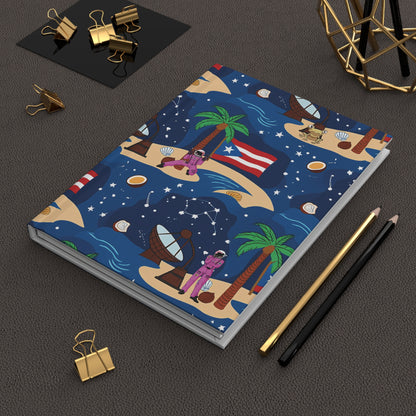 Cuaderno de notas del espacio cósmico