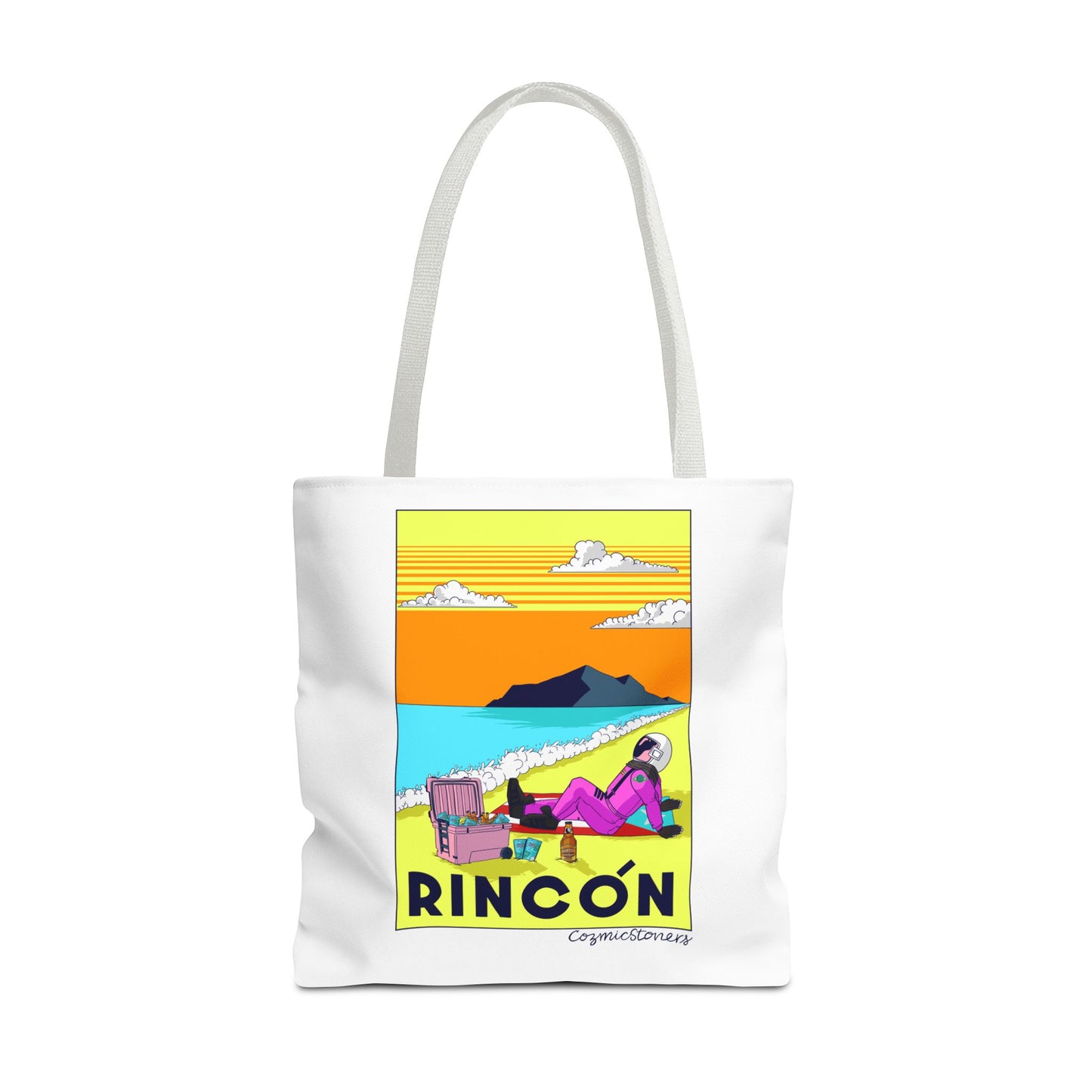 Tote Bag featuring Cozmic in Rincon Puerto Rico