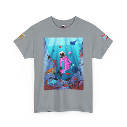 Explorando la vida marina de Puerto Rico Cozmic Tee