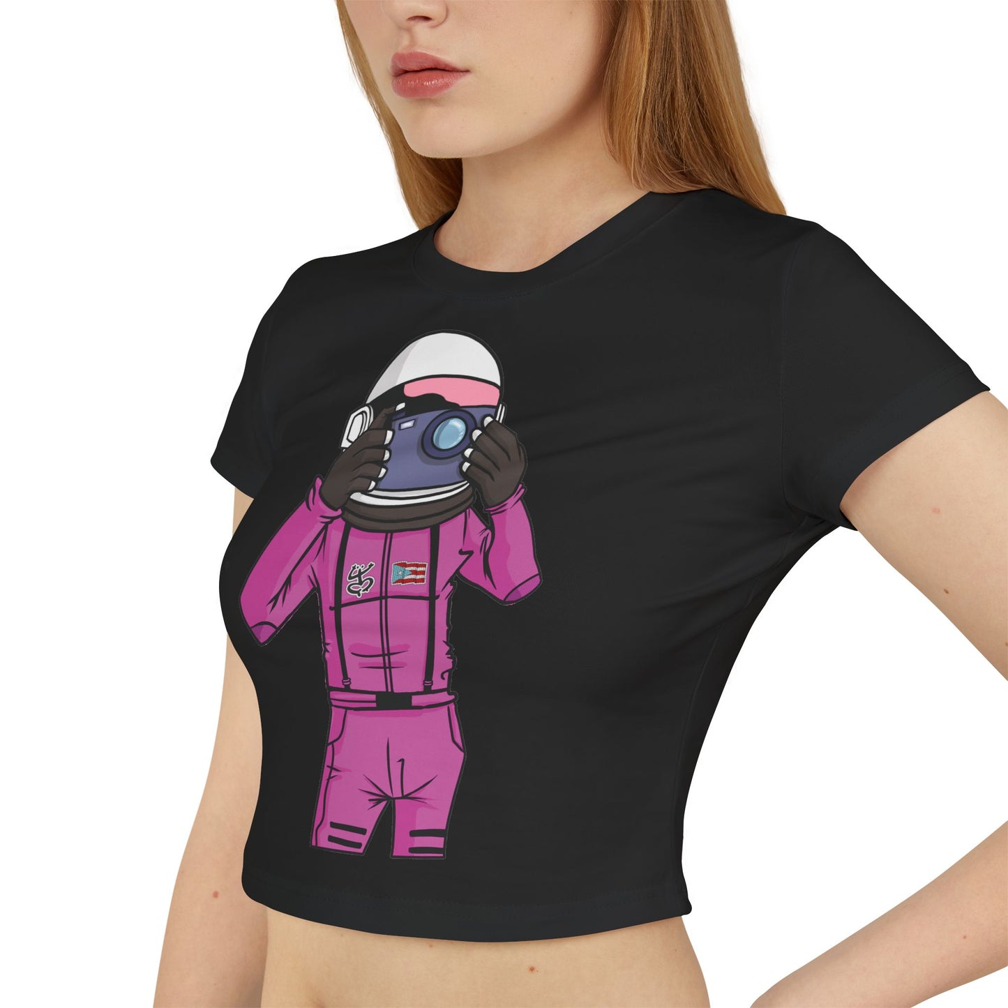 Crop Top Tee - Cozmic Taking Pictures