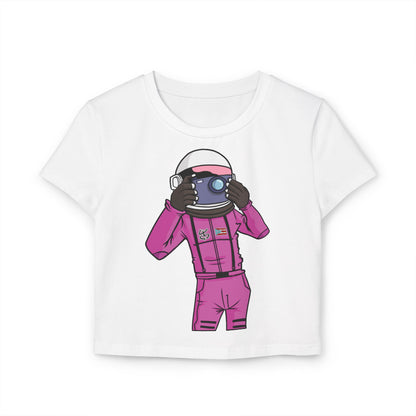 Crop Top Tee - Cozmic Taking Pictures