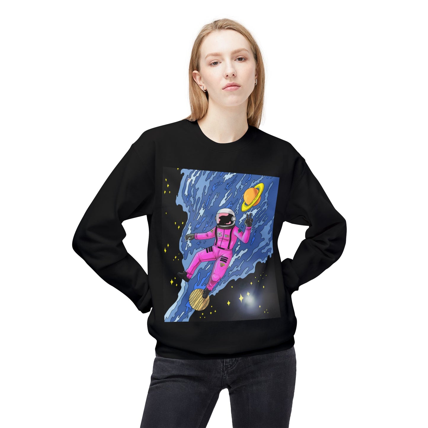 Cozmic Space Crewneck Sweatshirt