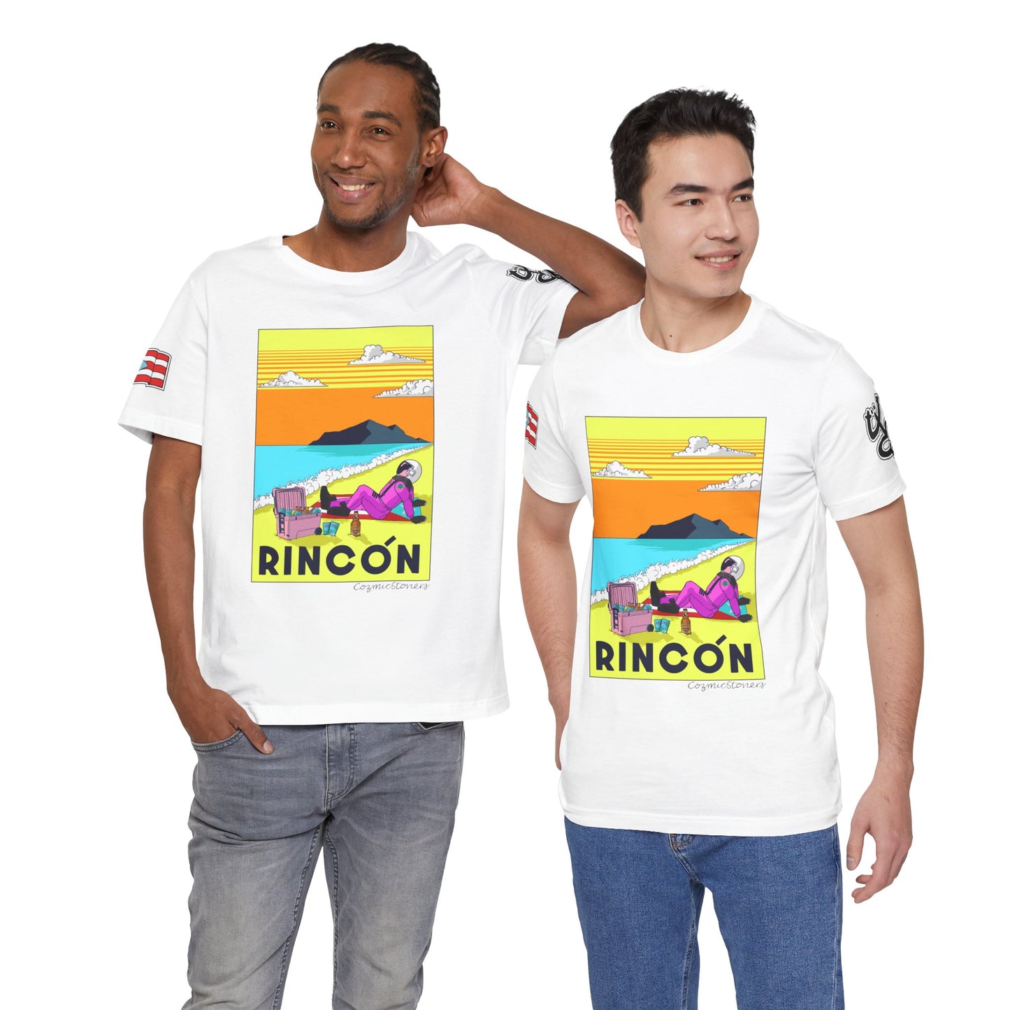 Cozmic in Rincon - Beach Vibes Unisex Tee