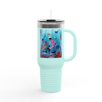 Taza de viaje térmica Ocean Explorer - 40 oz