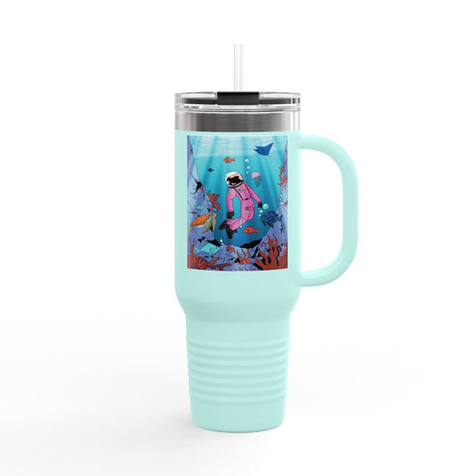 Taza de viaje térmica Ocean Explorer - 40 oz