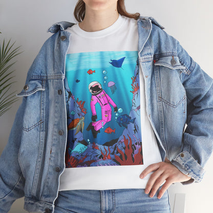 Explorando la vida marina de Puerto Rico Cozmic Tee