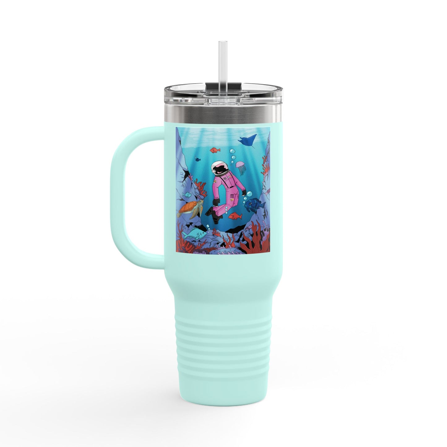 Taza de viaje térmica Ocean Explorer - 40 oz