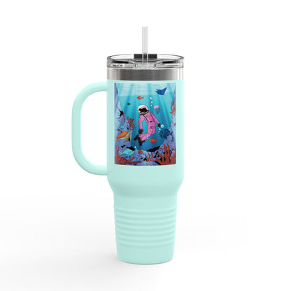 Taza de viaje térmica Ocean Explorer - 40 oz