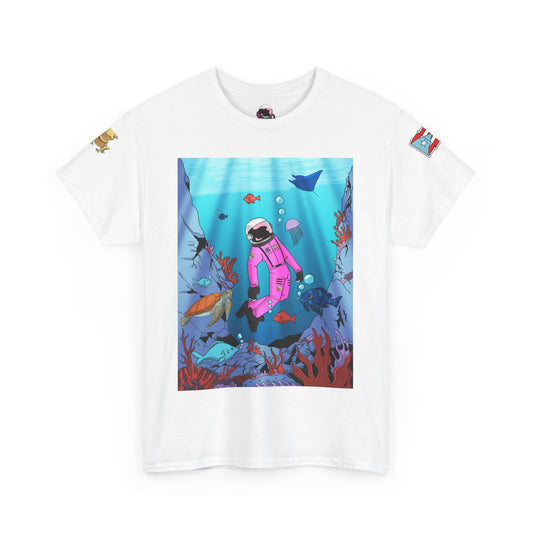 Explorando la vida marina de Puerto Rico Cozmic Tee