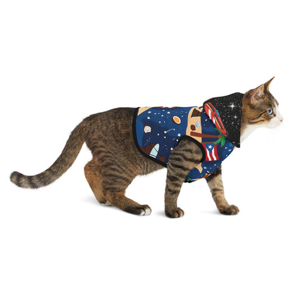 Sudadera con capucha para perro Cozmic