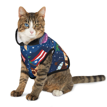 Sudadera con capucha para perro Cozmic