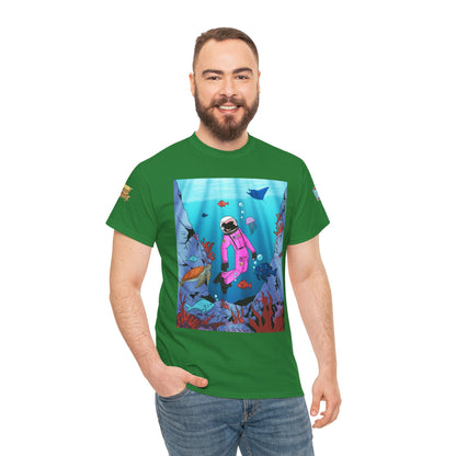Explorando la vida marina de Puerto Rico Cozmic Tee