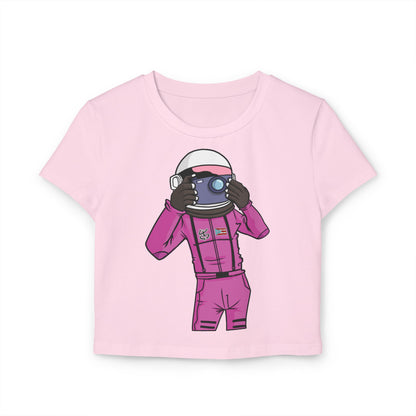 Crop Top Tee - Cozmic Taking Pictures